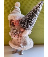 Victorian Girl Snow Angel Christmas Ornament tree - $361.42 MXN