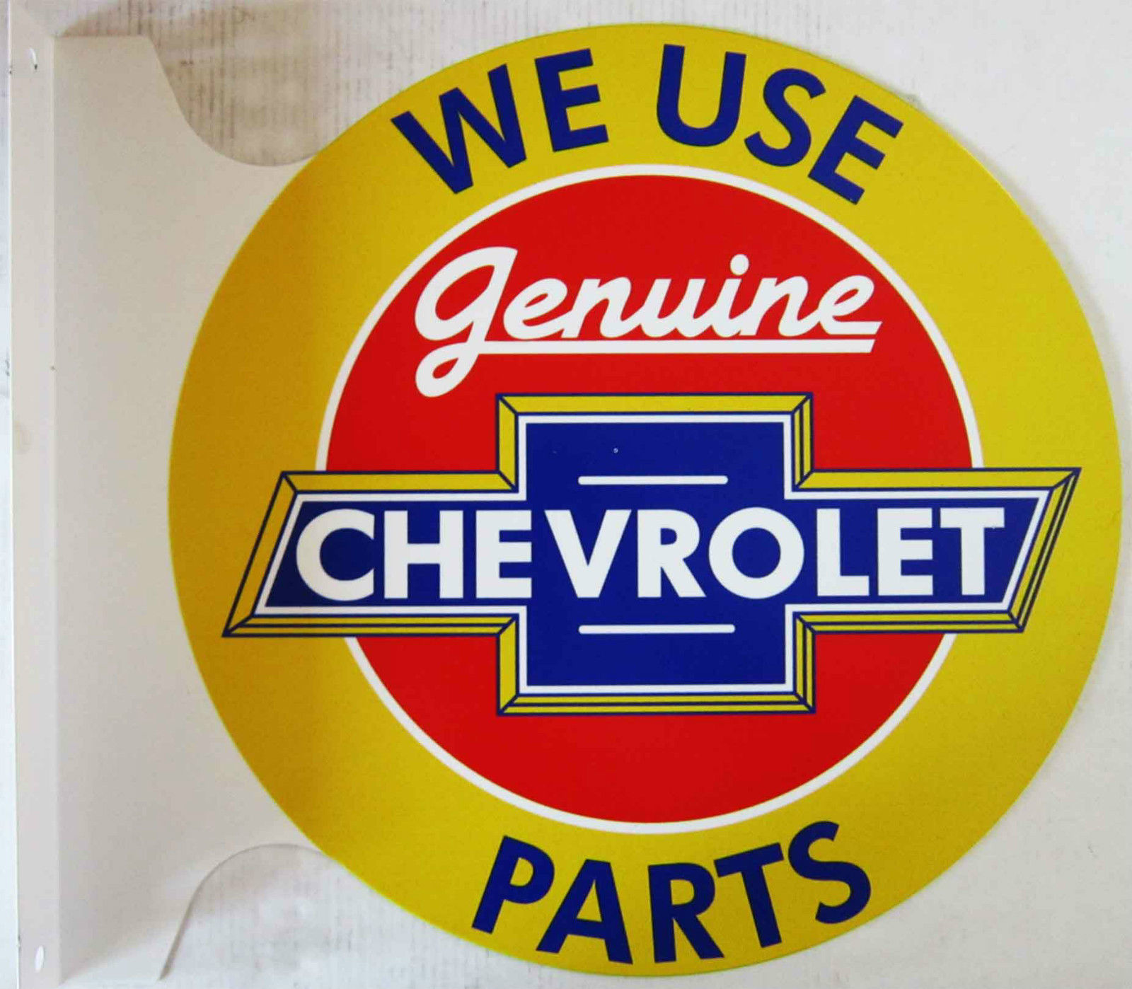 Primary image for Genuine Chevrolet Parts Flange Sign 12" Diameter