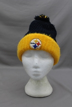Pittsburgh Steelers Beanie - 1970s Two Tone Classic - Adult Stretchfit - £50.81 GBP