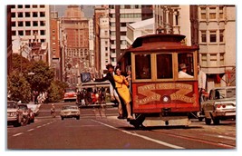 San Francisco Cable Car California Postcard - £31.95 GBP
