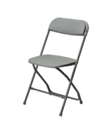 Commercial Seating Products Poly Grey Folding Chairs - $1,109.04 MXN