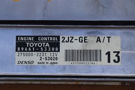 Lexus Toyota Engine Computer Control Unit Module ECU ECM PCM 89661-53300 image 4