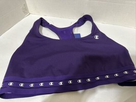 Champion Gym sports bra m medium athletic wear purple - £17.89 GBP