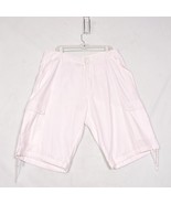 Five AR Mens Cargo Shorts Linen Blend White Size 40 - €17,11 EUR