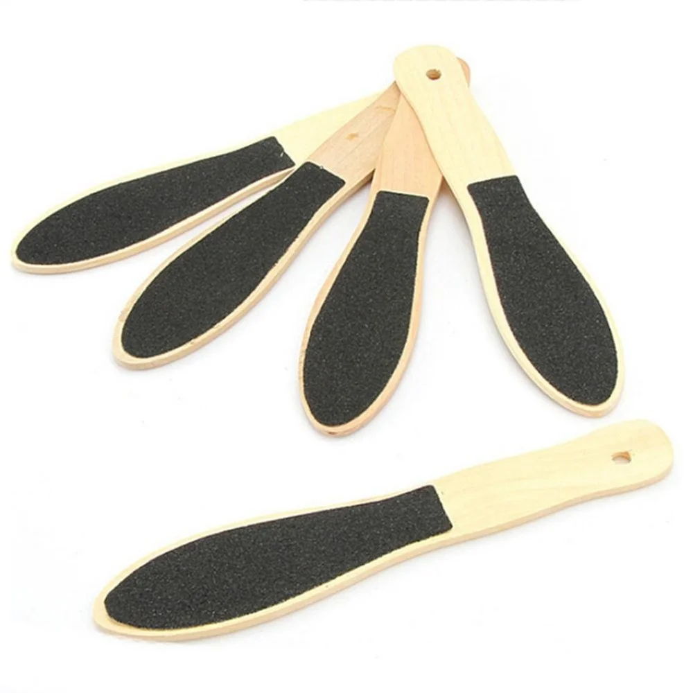 1Pc Double Sided Foot File Callus Remover for Feet Professional Wooden P... - £7.43 GBP+