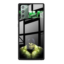 Marvel&#39;s, The Hulk 9, Tempered Glass Samsung Galaxy Note Cases - 8 9 10 20 Lite - £17.57 GBP