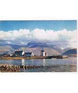 United Kingdom UK Scotland Postcard Ben Nevis Caledonian Canal Entrance - $2.15