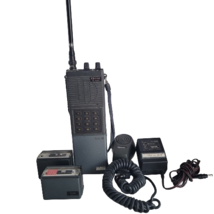 ICOM IC-2AT 2 Meter Handheld HT Radio HAM w/ Microphone + Battery Packs ... - $98.50