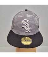 New Era MLB Chicago White Sox Ghost Camo 59FIFTY Fitted Cap Hat 7 3/8 - $556.50 MXN