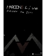 Maroon 5: Live - Friday the 13th [DVD Music Video  + Audio CD]  - $12.75