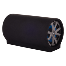 Pyle PLTAB8 8&quot; Enclosed Carpeted Car Audio Subwoofer Tube Speaker System 250W - £56.22 GBP