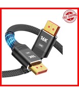 High-Speed 10FT DisplayPort Cable 2.1, 16K@60Hz with Anti-Interference D... - $68.05 CAD