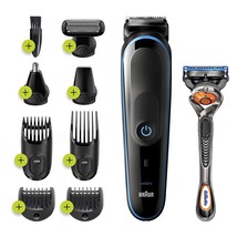 Braun Hair Clippers For Men 9-In-1 Beard, Ear, And Nose Trimmer,, Black/Blue. - £62.33 GBP