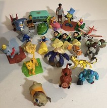 Disney  Little Mermaid Dumbo Mulan Lion King Lot Of 25 Toys  T7 - £14.22 GBP