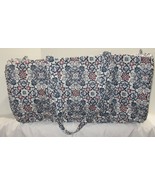 Vera Bradley Women XL TRAVELER DUFFEL BAG LISBON MEDALLION paisley flowe... - $225.58 CAD