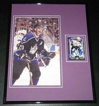 Luc Robitaille Signed Framed 11x14 Photo Display Kings - £55.40 GBP