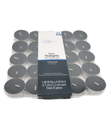Black Unscented Indoor/Outdoor Tealight Candles, 25 Count - $264.04 MXN