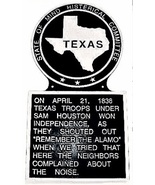 Texas V1 State Marker, Texas V1 State Plaque, Metal Plaque, Hand Painted - £36.02 GBP