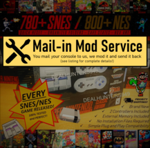 Mail-In Snes Classic (Full SNES/NES Usa Roster) Mini Console Super Nintendo - £95.35 GBP