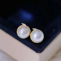 Marvellous women Freshwater Pearls Earrings H20224740 - £39.47 GBP