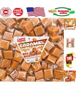 Gourmet Caramel Squares Candy - 2 Pounds of Individually Wrapped Chewy T... - $455.10 MXN