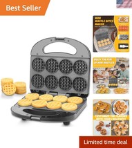 Lightweight Mini Waffle Maker - Make Tasty 2” Waffle Bites for Snacks &amp; ... - $37.50