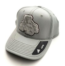 Mississippi State Bulldogs NCAA Adidas Baseball Flex Fitted Hat Gray/Mar... - $26.73
