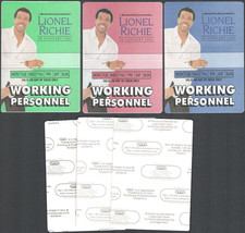 Group of 3 Different Colored Lionel Richie OTTO Cloth Working Personnel ... - £9.03 GBP