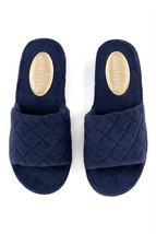 Shiraleah Women&#39;s Terry Pool Slides Navy - $45.00