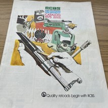 1975 RCBS RELOADING EQUIPMENT CATALOG - $202.33 MXN