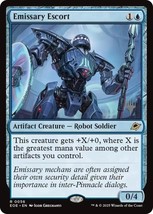 Emissary Escort 0399 Promo Foil Rare MTG Edge Of Eternities - $37.34 MXN