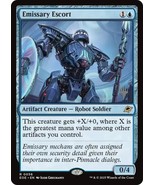 Emissary Escort 0399 Promo Foil Rare MTG Edge Of Eternities - $37.49 MXN