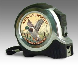 American Expedition Mallard Duck 25 ft Tape Measure NIB Men&#39;s Gift Fathe... - $20.74