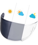 PSLER Photochromic CWR-1 Visor- RF-1200 Visor X14 Face Shield Replacemen... - $140.66
