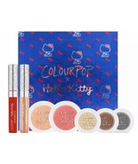 NEW Colour Pop x Hello Kitty Face Kit Eyeshadow Gloss Palette Set Blush ... - $71.85 CAD