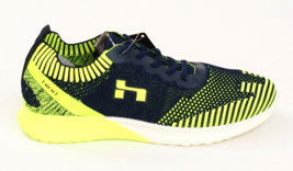 Hind Dark Blue &amp; Yellow HM Launch Knit Mesh Athletic Shoes Sneakers Men&#39;... - £62.29 GBP