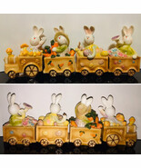 Vintage Collectible Easter Bunny Train by Studio 33 - $932.61 MXN