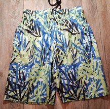 Original Deluxe Mens Medium Board Shorts Swim Jungle Leaf Print 30&quot; to 3... - £9.83 GBP