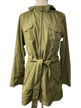 Tommy Bahama Long Green Anorak Jacket, Women&#39;s Size L (12/14) - €16,27 EUR