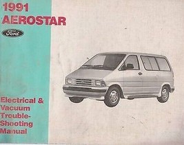 1991 Ford Aerostar Electric Wiring Diagrams Service Workshop Repair Manual-
s... - £3.06 GBP