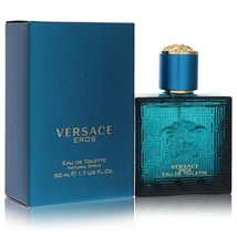 Versace Eros by Versace Eau De Toilette Spray 1.7 oz for Men - £60.56 GBP