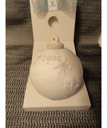 2006 Lladro Porcelain Christmas Tree Ball Ornament - £39.95 GBP