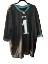 Nike On Field Stitched Philadelphia Eagles Jalen Hurts Black Jersey Size... - $110.00