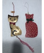 CAT Ornaments Lot Of  Christmas Ornaments - $11.58