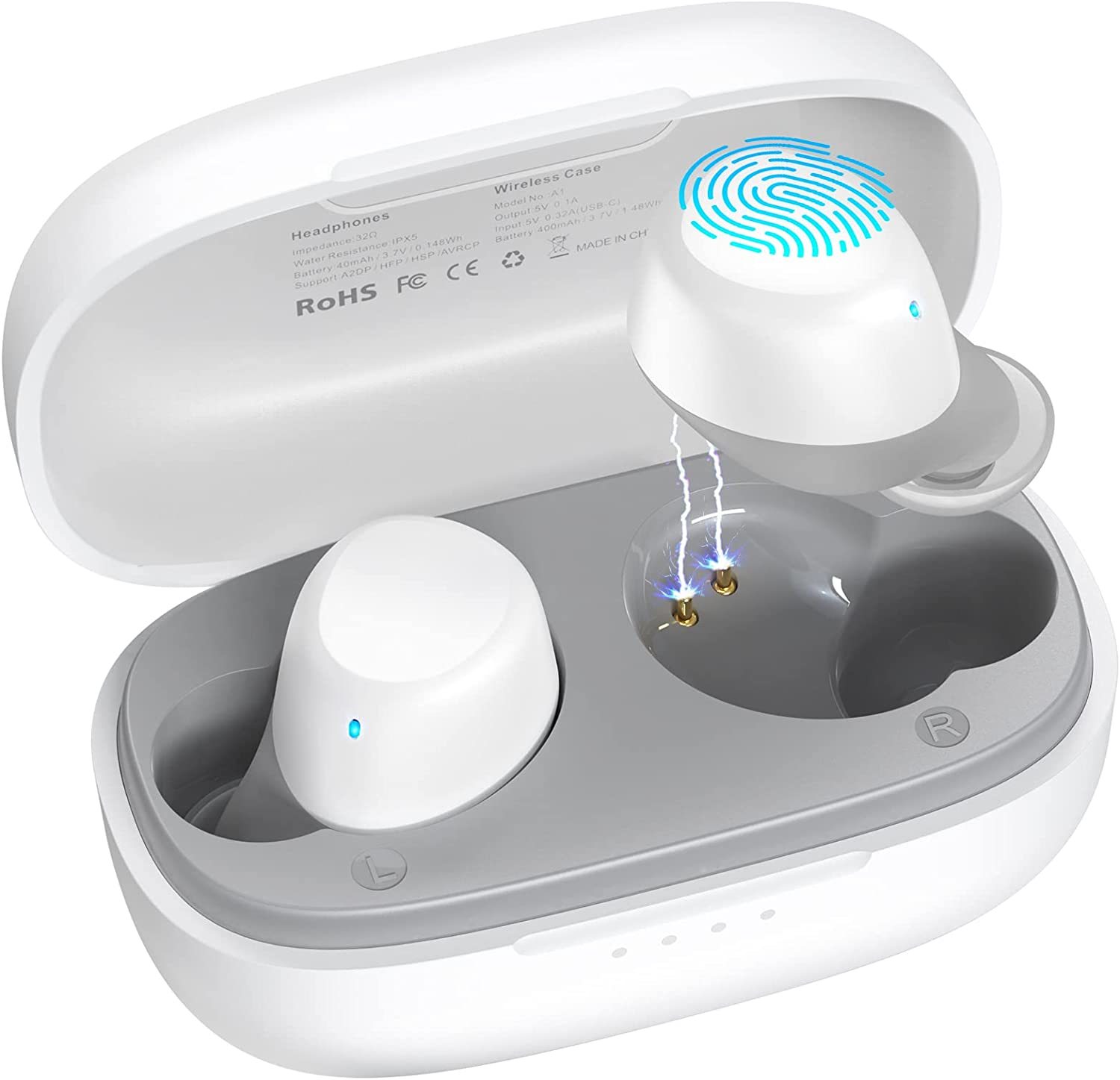 TOZO A1 Mini Wireless Earbuds Bluetooth 5.0 in Ear Light-Weight Headphon... - $44.99