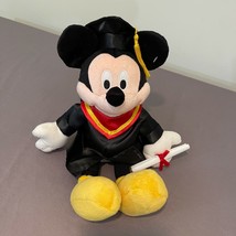 Disney Mickey Mouse Graduation Black Robe w/Red &amp; Yellow Slash New - £15.17 GBP