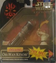 Star Wars: Obi Wan Kenobi Lightsaber Handle Triggers Battle Swing - $571.18 MXN
