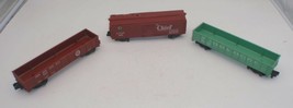 Lot Of 3 American Fyler S Scale Cars - T&amp;P Gondola, 805 Gondola, 803 Boxcar - £25.21 GBP