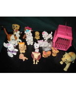 Toy Hard Plastic 90s 2000s BARBIE Pet Puppy Dogs Poodle Mattel Mixed Bra... - $45.00