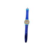 Avon Big Time Watch Blue Yellow Novelty Collectible New in Box - $9.90